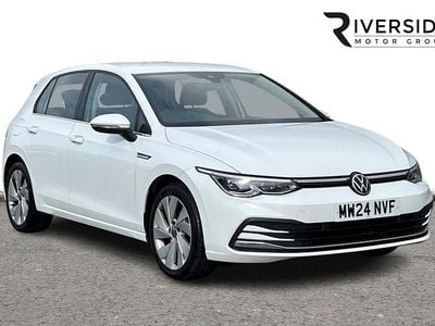 Used VW Golf VIII Style 150 HP (110 kW) 2024 White Hatchback