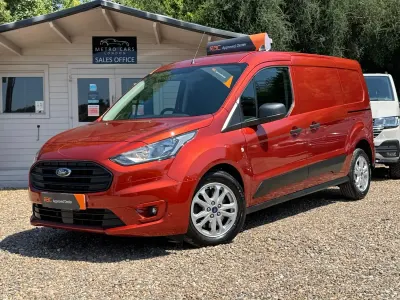 Used Ford Transit Trend 100 HP (73 kW) 2023 Orange Van