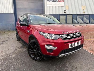 Used Land Rover Discovery Sport HSE Luxury 180 HP (132 kW) 2016 Red SUV