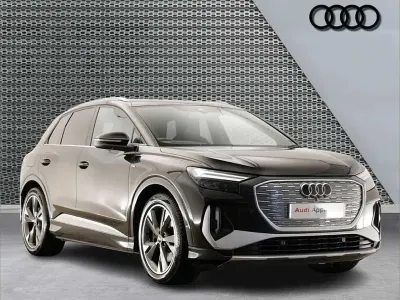 Used Audi Q4 e-tron S-Line 219 kW (299 HP) 2023 Black SUV
