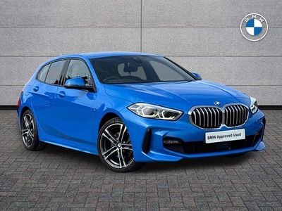 Used BMW 118 M Sport 134 HP (98 kW) 2021 Blue Hatchback