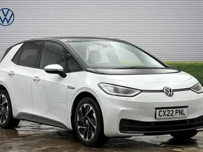 Used VW ID.3 Pure 108 kW (147 HP) 2022 White Hatchback