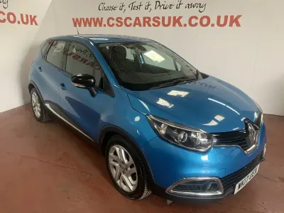 Used Renault Captur Dynamique 90 HP (66 kW) 2017 Blue SUV