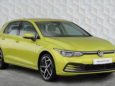 Used VW Golf VIII Style 150 HP (110 kW) 2022 Yellow Hatchback