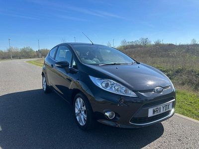 Used Ford Fiesta Zetec 2011 Black Hatchback