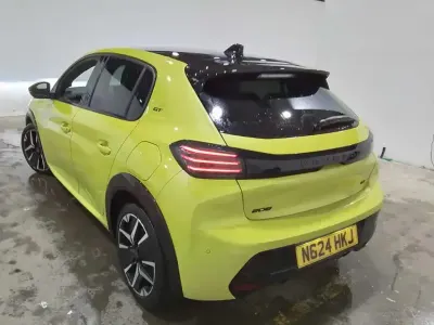 Used Peugeot 208 GT 2024 Yellow Hatchback