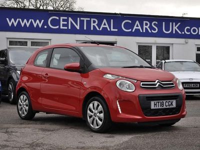 Used Citroën C1 Feel 68 HP (50 kW) 2018 Red Hatchback