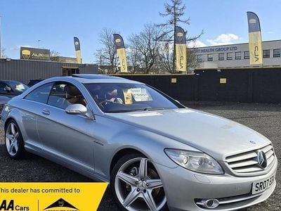 Used Mercedes CL500 382 HP (280 kW) 2007 Silver Coupe