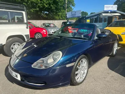 Used Porsche 911 Carrera Cabriolet 1999 Blue Cabriolet