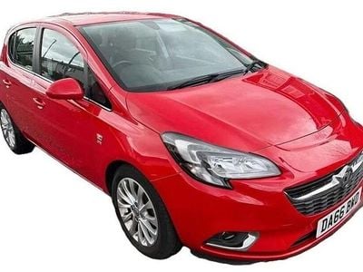 Used Vauxhall Corsa 90 HP (66 kW) 2016 Red Hatchback
