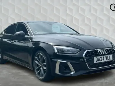 Used Audi A5 Sportback S-Line 2024 Mythos black Hatchback