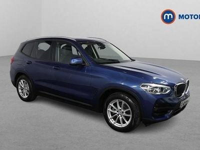 Used BMW X3 190 HP (139 kW) 2020 Blue SUV