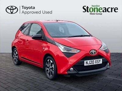 Used Toyota Aygo Trend 72 HP (52 kW) 2020 Red Hatchback