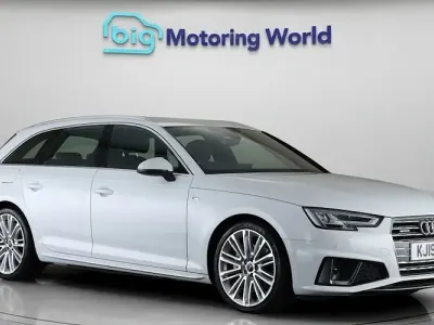 Used Audi A4 S-Line 190 HP (139 kW) 2019 White Estate