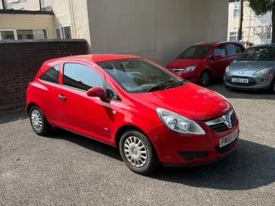 Used Vauxhall Corsa 2009 Red Hatchback