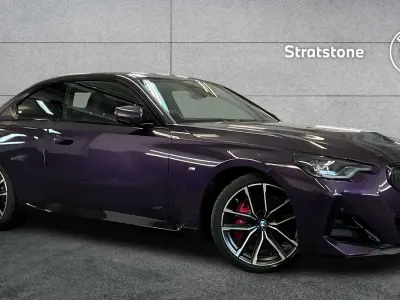 Begagnad BMW 220 M Sport 181 HK (133 kW) 2023 Lila Sportkupé
