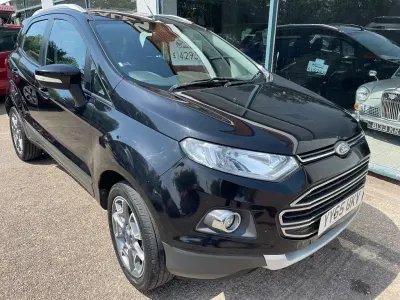 Used Ford Ecosport Titanium 125 HP (91 kW) 2015 Black SUV