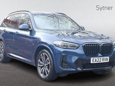 Used BMW X3 M Sport 187 HP (137 kW) 2022 Blue SUV