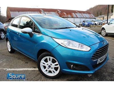 Blue Used 2016 Ford Fiesta Zetec Hatchback | £5,641 (Fair price)
