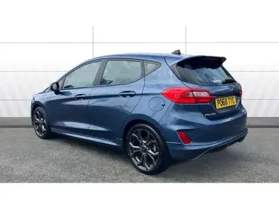 Używany Ford Fiesta ST-Line 100 KM (73 kW) 2019 Niebieski Hatchback