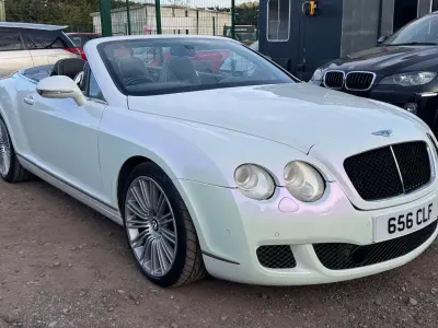Used Bentley Continental 2011 Pear white Cabriolet