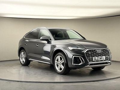 Used Audi Q5 Sportback S-Line 265 HP (194 kW) 2023 Daytona grey SUV