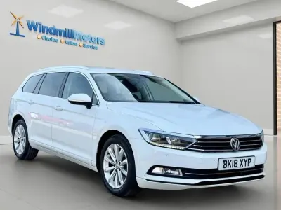 Used VW Passat Business 120 HP (88 kW) 2018 White Estate