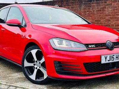 Used VW Golf VII GTI 2015 Red Hatchback