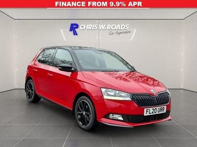 Used Skoda Fabia Monte Carlo 95 HP (69 kW) 2020 Red Hatchback
