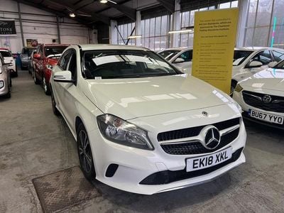 Used Mercedes A160 SE 102 HP (75 kW) 2018 White Hatchback