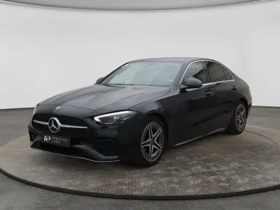 Used Mercedes C220 AMG line 2023 Black Sedan