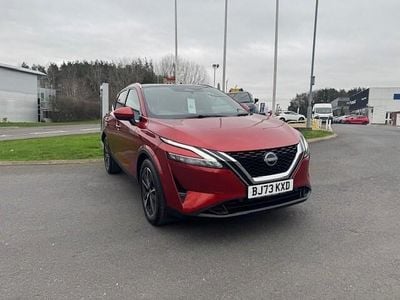 Used Nissan Qashqai Tekna 2024 Fuji sunset red SUV