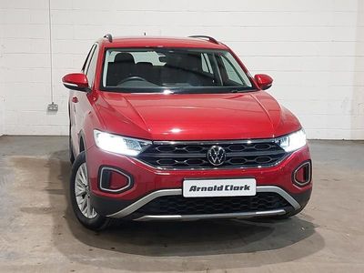Używany VW T-Roc Life 150 KM (110 kW) 2022 Czerwony SUV