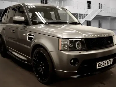 Begagnad Land Rover Range Rover Sport SE 2009 Grå SUV