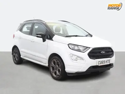 Used Ford Ecosport ST-Line 125 HP (91 kW) 2019 White SUV