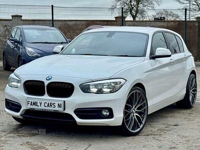 Used BMW 116 Sport Line 2017 White Hatchback