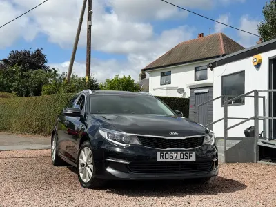 Used Kia Optima 139 HP (102 kW) 2018 Black Estate