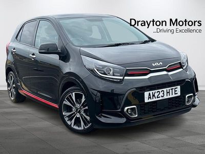 Used Kia Picanto GT-Line S 99 HP (72 kW) 2023 Black Hatchback
