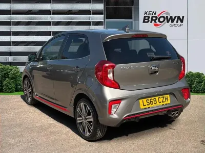 Used Kia Picanto GT-Line 84 HP (61 kW) 2019 Silver Hatchback