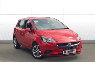 Used Vauxhall Corsa 90 HP (66 kW) 2019 Red Hatchback