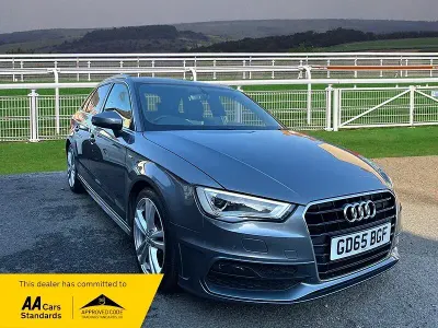 Used Audi A3 S-Line 2015 Grey Hatchback