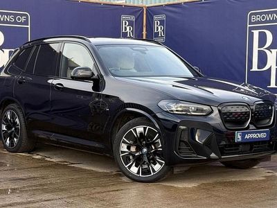 Black Used 2022 BMW iX3 M Sport SUV | £28,299 (Fair price)
