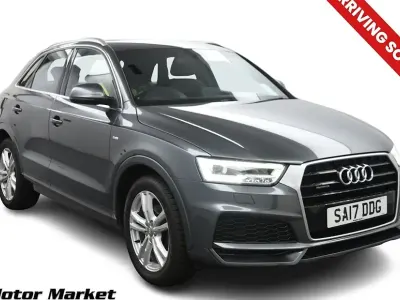 Used Audi Q3 S-Line 150 HP (110 kW) 2017 Grey SUV