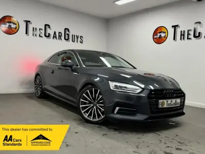 Usado Audi A5 Sport 190 HP (139 kW) 2017 Cinzento Coupé