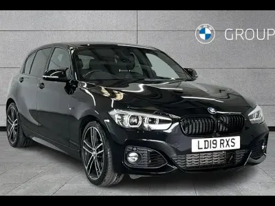 Used BMW 118 M Sport 134 HP (98 kW) 2019 Black Hatchback