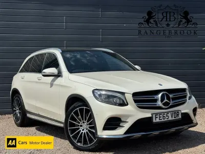 Used Mercedes GLC220 AMG Line Premium 170 HP (125 kW) 2016 White SUV