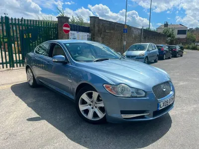 Used Jaguar XF Premium Luxury 207 HP (152 kW) 2009 Blue Sedan