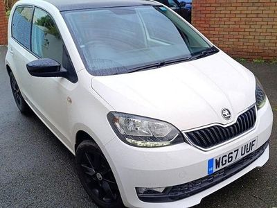 Used Skoda Citigo Colour Edition 60 HP (44 kW) 2017 White Hatchback