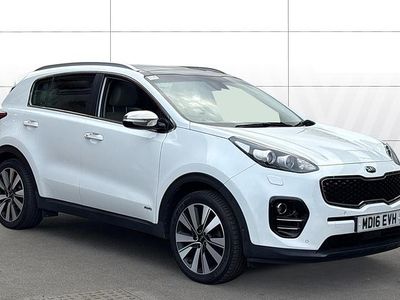 Used Kia Sportage First Edition 182 HP (133 kW) 2016 White SUV