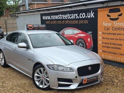 Used Jaguar XF R-Sport 180 HP (132 kW) 2017 Silver Sedan